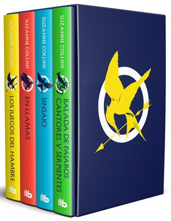 Estuche Los juegos del hambre (Contiene: Los juegos del hambre / En llamas / Sinsajo / Balada de pájaros cantores y serpientes) / The Hunger Games Boxed Set Paperback by Suzanne Collins