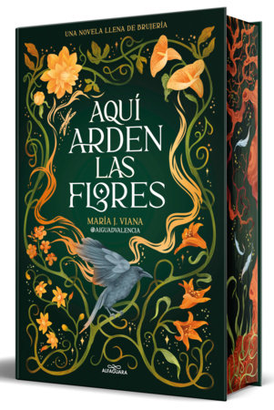Aquí arden las flores (Edición cantos pintados) / Flowers Burn Here (Sprayed Edges Edition) Hardcover by @Aiguadvalencia