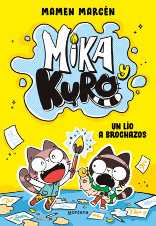 Un lío a brochazos / A Mess in Brushstrokes Paperback by Mamen Marcen