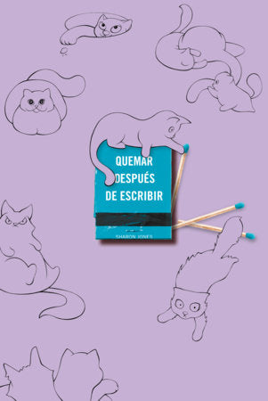 Quemar después de escribir (Edición oficial gatos) / Burn After Writing (Purple With Cats) Paperback by Sharon Jones