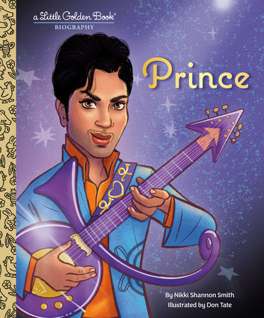 Prince: A Little Golden Book Biography Hardcover by Nikki Shannon Smith; illustrated by Don Tate
