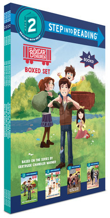 Boxcar Children Step into Reading Boxed Set #1 Boxed Set by Gertrude Chandler Warner; illustrated by Shane Clester