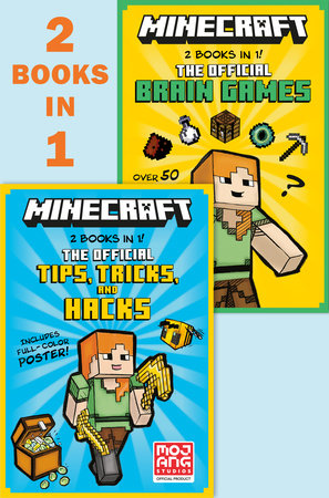 Tips, Tricks, and Hacks/Brain Games (Minecraft) Paperback by Random House; illustrated by Random House
