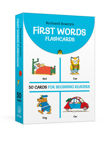Richard Scarry's First Words Flashcards Merchandise by Richard Scarry
