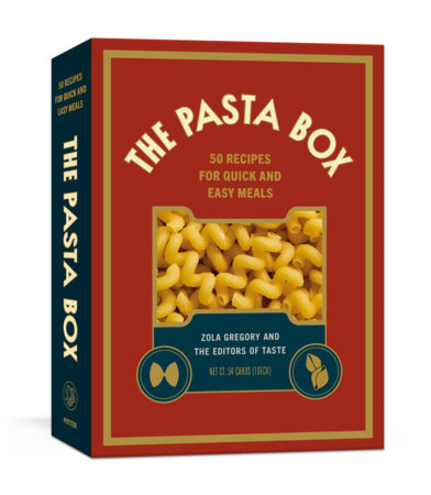 The Pasta Box Merchandise by Zola Gregory and the Editors of TASTE
