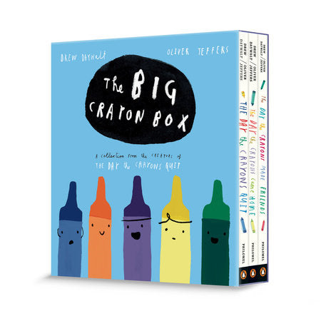 The BIG Crayon Box Boxed Set by Drew Daywalt; illustrated by Oliver Jeffers
