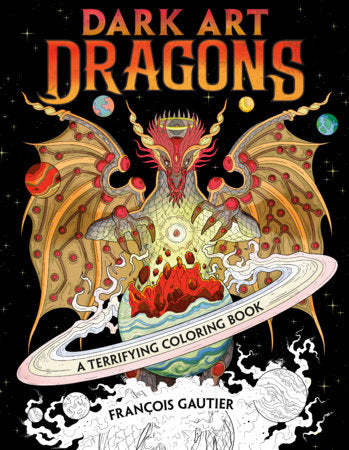 Dark Art Dragons Paperback by Francois Gautier