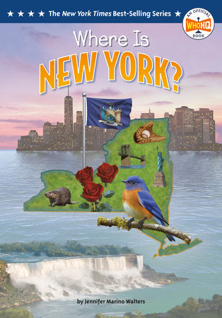 Where Is New York? Paperback by Jennifer Marino Walters; illustrated by Ted Hammond