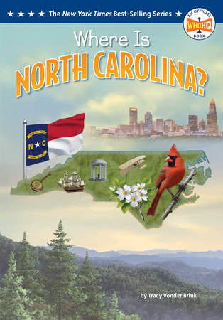 Where Is North Carolina? Paperback by Tracy Vonder Brink; illustrated by Ted Hammond