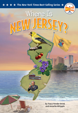 Where Is New Jersey? Paperback by Tracy Vonder Brink and Annette Whipple; illustrated by Ted Hammond