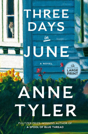 Three Days in June Paperback by Anne Tyler