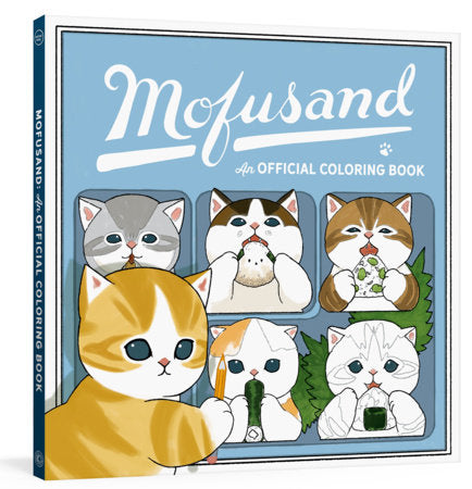 Mofusand: An Official Coloring Book Paperback by Random House Worlds