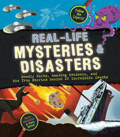 Real-Life Mysteries & Disasters Hardcover by Susan Martineau; illustrated by Vicky Barker