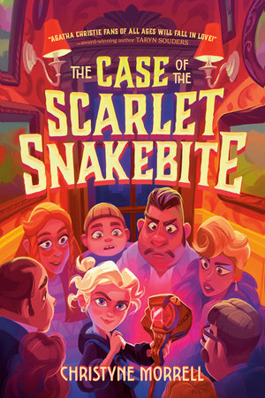 The Case of the Scarlet Snakebite Hardcover by Christyne Morrell
