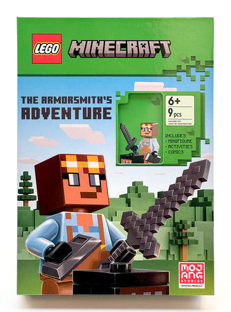The Armorsmith's Adventure (LEGO Minecraft) Merchandise by Random House; illustrated by Random House
