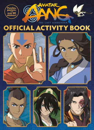 Avatar Aang: The Last Airbender: Official Activity Book Paperback by Golden Books; illustrated by Golden Books