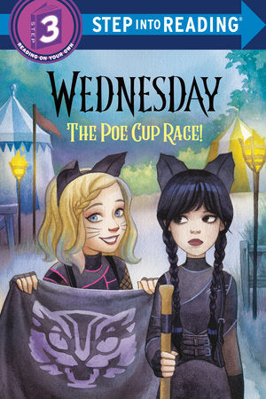 The Poe Cup Race! (Wednesday) Paperback by Christy Webster; illustrated by Vivien Wu