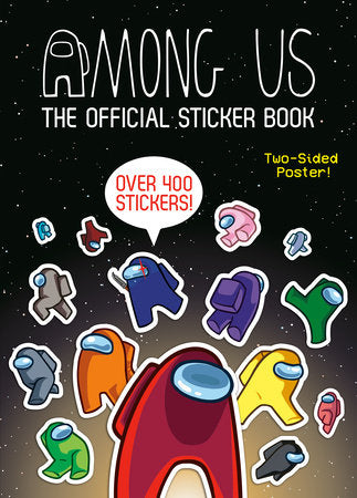 Among Us Official Sticker Book Paperback by Random House; illustrated by Random House