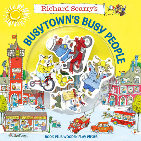 Richard Scarry's Busytown's Busy People Board Book by Richard Scarry