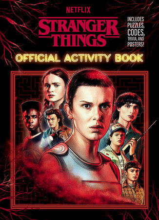 Stranger Things Official Activity Book Paperback by Random House; illustrated by Random House