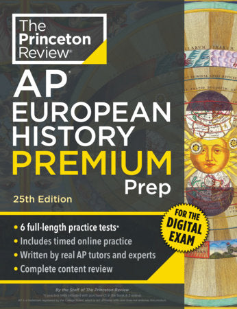 Princeton Review AP European History Premium Prep, 25th Edition Paperback by The Princeton Review