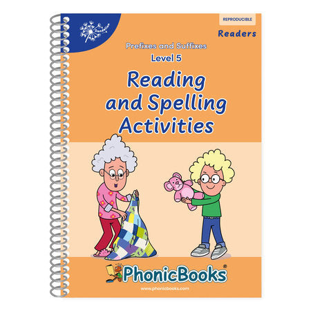 Phonic Books Dandelion Readers Level 5 Prefixes and Suffixes Activities Paperback by Phonic Books