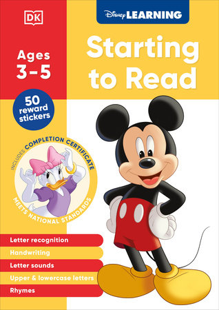 Disney Learning Starting to Read (Ages 3-5) Paperback by DK