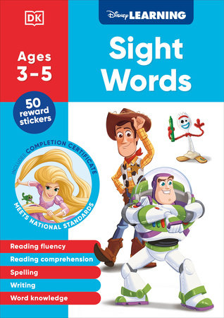 Disney Learning Sight Words (Ages 3-5) Paperback by DK