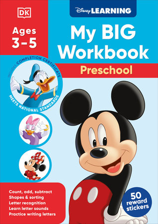 Disney Learning Big Workbook Preschool Paperback by DK