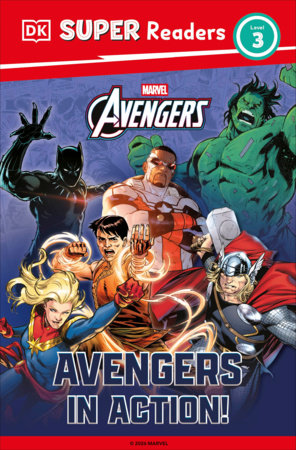 DK Super Readers Level 3 Marvel Avengers in Action Paperback by Feyi Oyesanya