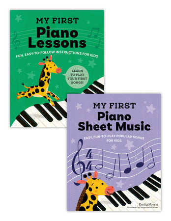 My First Piano Book Set Boxed Set by Emily Norris; illustrated by Malgorzata Detner