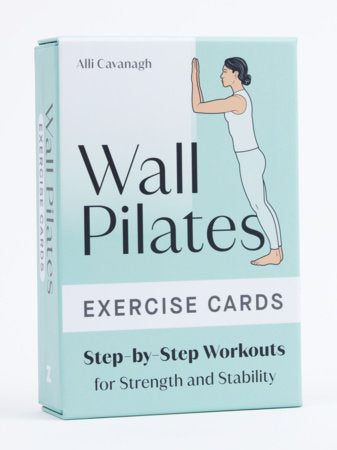 Wall Pilates Exercise Cards Merchandise by Alli Cavanagh; illustrated by Kate Francis