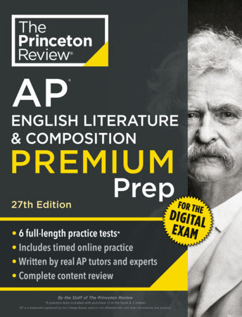 Princeton Review AP English Literature & Composition Premium Prep, 27th Edition Paperback by The Princeton Review