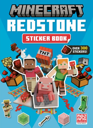 The Redstone Sticker Book (Minecraft) Paperback by Random House; illustrated by Random House