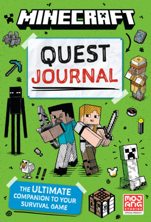 Quest Journal (Minecraft) Paperback by Random House; illustrated by Random House