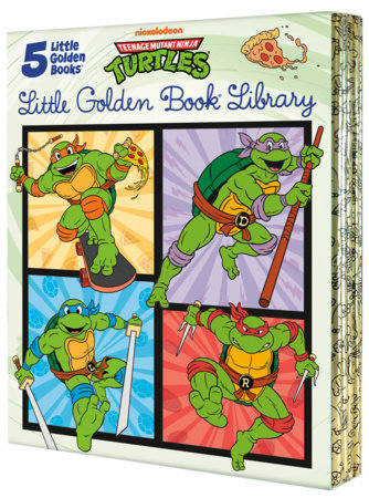 Teenage Mutant Ninja Turtles Little Golden Book Library Boxed Set by Various