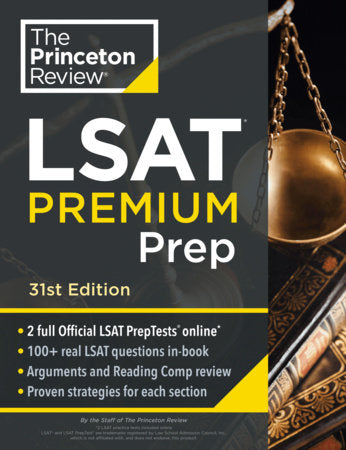 Princeton Review LSAT Premium Prep, 31st Edition Paperback by The Princeton Review