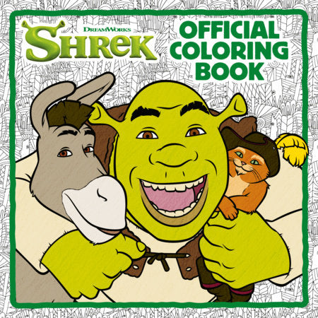 Shrek Official Coloring Book (DreamWorks Shrek) Paperback by Random House; Illustrated by Random House