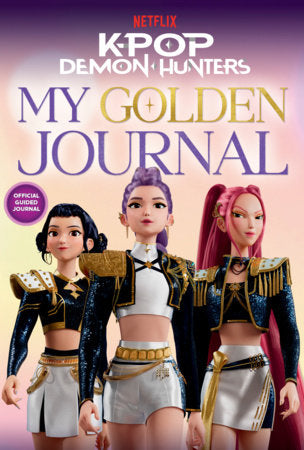 KPop Demon Hunters: My Golden Journal Hardcover by Random House