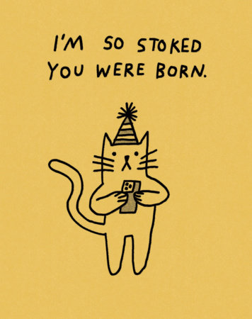 Humor Us Greeting Cards: Birthday - I'm So Stoked You Were Born (Pack of 6) Merchandise by Compendium