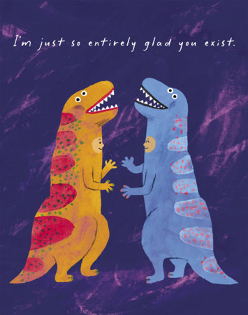 Love Muchly Greeting Cards: Friendship - I'm Just So Entirely Glad You Exist (Pack of 6) Merchandise by Compendium