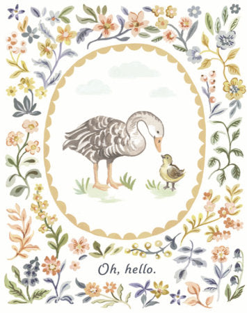 Love Muchly Greeting Cards: Baby - Oh, Hello (Pack of 6) Merchandise by Compendium