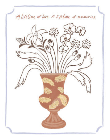 Love Muchly Greeting Cards: Sympathy - A Lifetime of Love (Pack of 6) Merchandise by Compendium