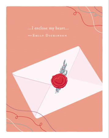 Positively Green Greeting Cards: Love - I Enclose My Heart (Pack of 6) Merchandise by Compendium