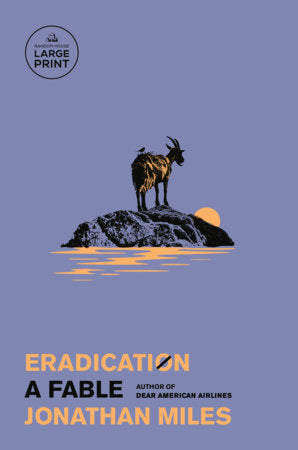 Eradication Paperback by Jonathan Miles