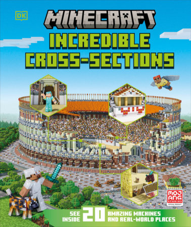 Minecraft Incredible Cross-Sections Hardcover by DK