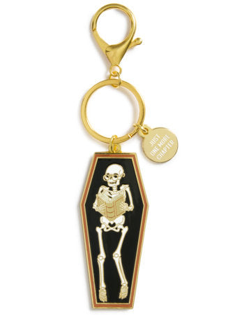 Just One More Chapter Keychain Merchandise by Out of Print