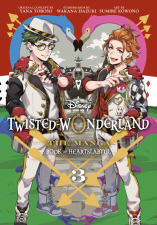 Twisted-Wonderland: Book of Heartslabyul (The Manga), Vol. 3 Paperback by Wakana Hazuki; Created by Yana Toboso; Illustrated by Sumire Kowono