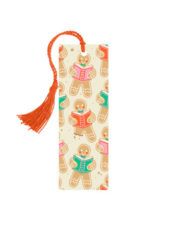 Gingerbread Book Club Bookmark Merchandise by Out of Print