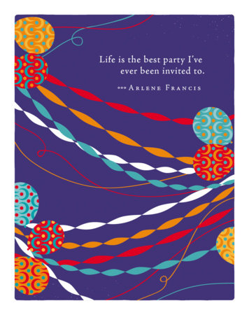 Positively Green Greeting Cards: Birthday - Life is the best party I've ever... (Pack of 6) Merchandise by Compendium
